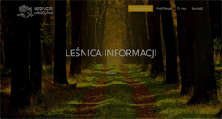 Desktop Screenshot of lesnica-wroclaw.pl